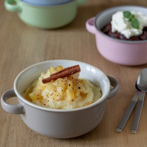 Mäser Set 4 MAILA jušnih skodelic – 12,5 cm, svetlo modra mešanica