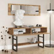 Beistelltisch mit Spiegel Mia Atlantic Pine
