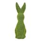 Velikonoční zajíc se zeleným plyšem, 6 x 21 x 9 cm