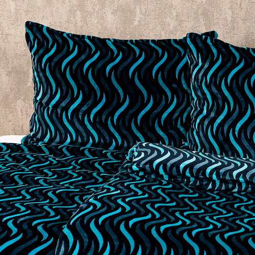 4Home Obliečky Wave mikroflanel, 140 x 220 cm, 70 x 90 cm