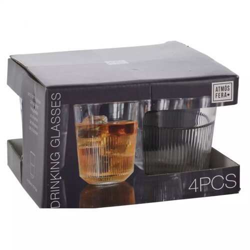 Komplet kozarcev za whisky Atmos 320 ml, 4 kos