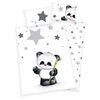 Дитяча постільна білизна Jana Star Panda, 135 x100 см, 40 x 60 см