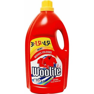 Woolite Extra Color prací gél 4,5 l