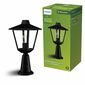 Philips Kinno zewnętrzna oprawa słupkowa czarny, 38,5 cm, E27, maks. 1x25 W