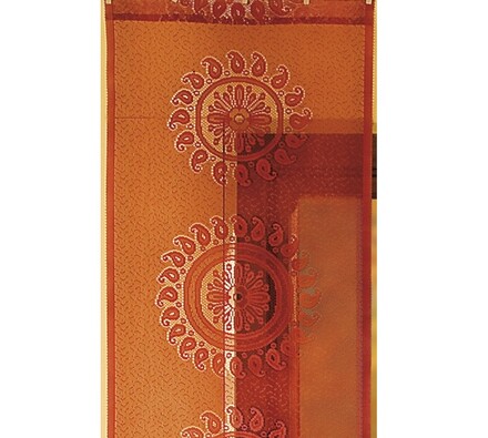 Závěsový panel Azték, oranžová
