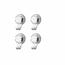 Compactor Majhni kavlji za kuhinjo brez vrtanjaBestlock, 4 kos