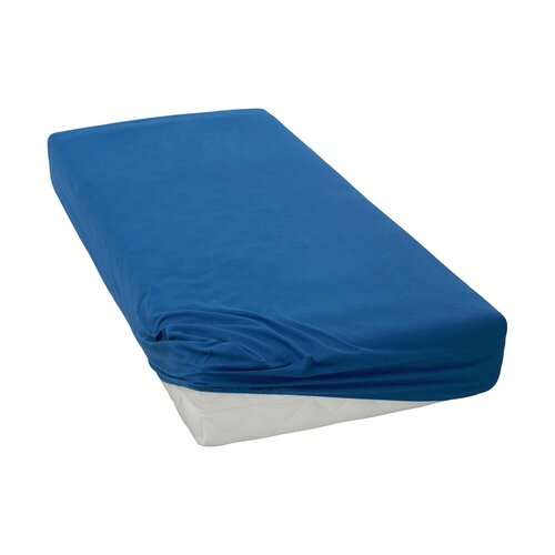 BedTex prześcieradło jersey niebieski, 70 x 140 cm