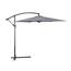 Happy Green Parasol ogrodowy podwieszany LUGO antracyt, 300 cm
