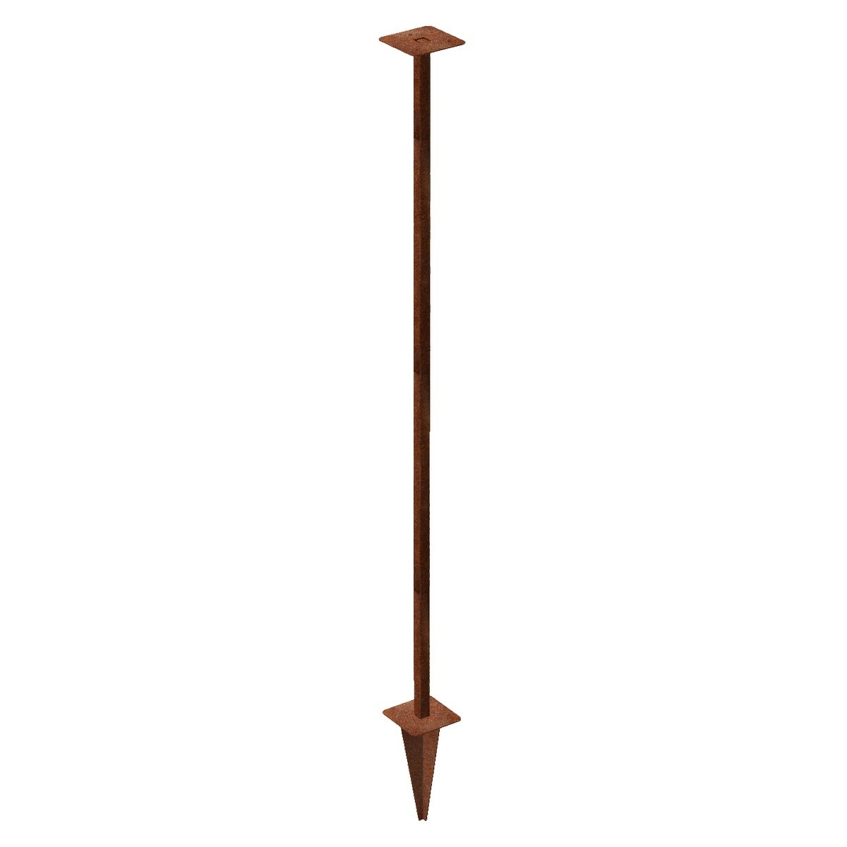 Stojan na ptačí krmítka 120 cm, corten CORGARDEN 1042