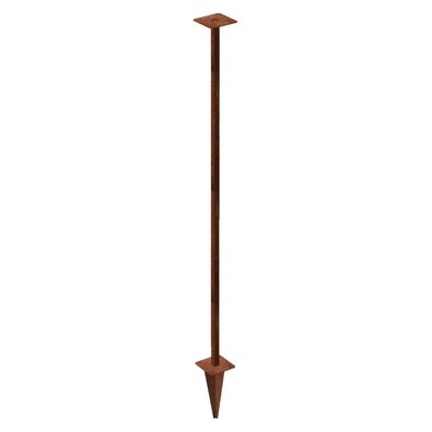 Stojan na vtáčie kŕmidla 120 cm, corten CORGARDEN 1042