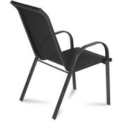 Fieldmann Set de mobilier de grădină Ruby Dark, 8 piese
