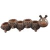 InDecor Ceramiczny osłonka na doniczkę gąsienicaRona, 64 x 18 x 21 cm