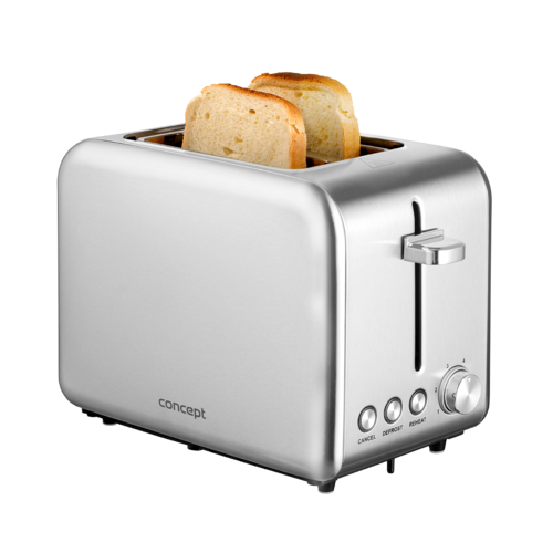 Concept TE2050 kenyérpirító, rozsdamentes acél