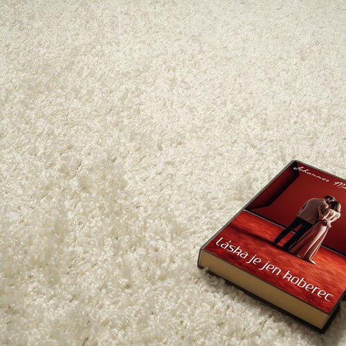 Efor Shaggy 2137 cream darabszőnyeg, 80 x 150 cm