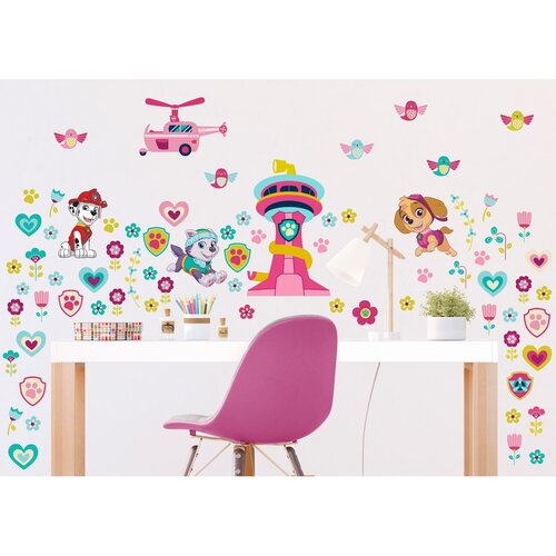 Samoprzylepna dekoracja Paw Patrol Be Happy, 65 x85 cm