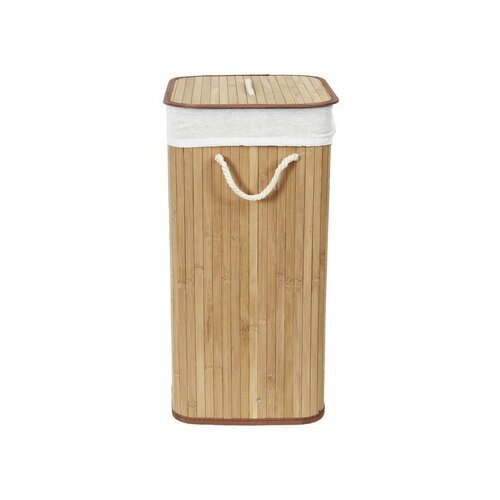 Compactor Coș pentru rufe murdare Bamboo dreptunghiular, natural