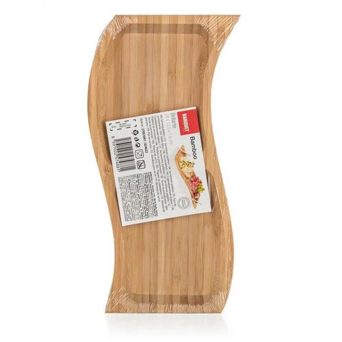 Banquet Serviertablett BRILLANTE Bamboo, 28 x 13,5 cm