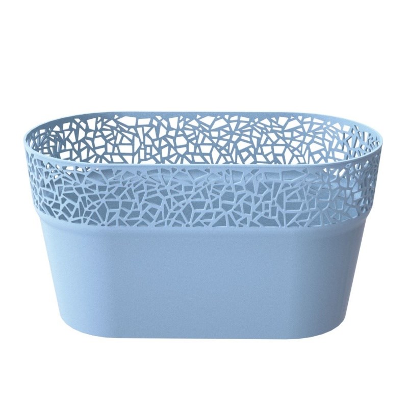 Prosperplast Obal na kvetináč Tree modrá, 27,5 cm