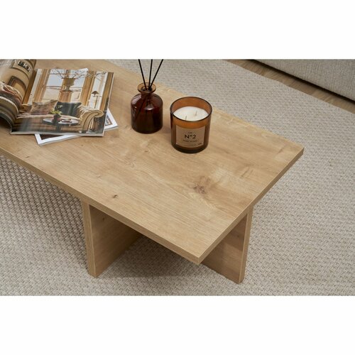 Măsuță de conferință Harbor Sapphire Oak