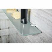 Halter für Glasregale SAPHO XR008 X-Round 8 mm, Silber