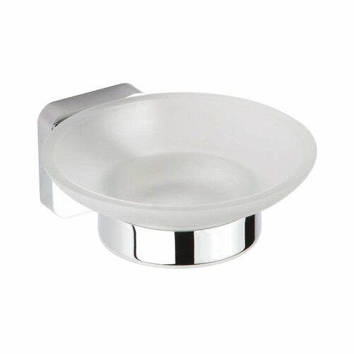 SAPHO IS002 Insia мильниця, молочне скло, хром