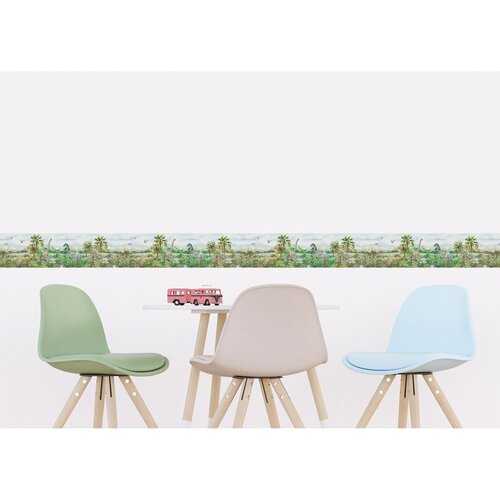 Samolepilna bordura DINO,  0,138 x 5 m