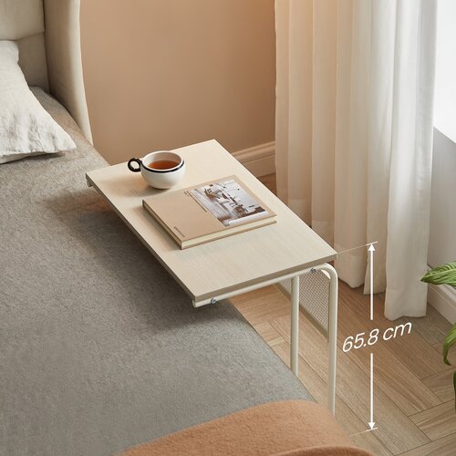 Beistelltisch E1012 CRM, cremefarben