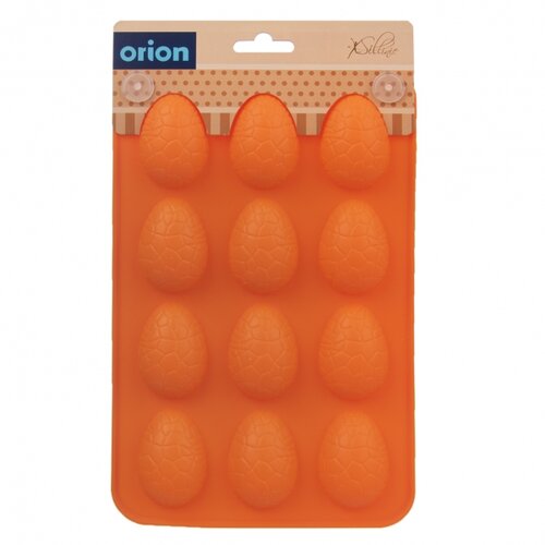 Formă silicon Orion OUĂ de Paște, portocaliu