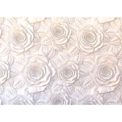 Fototapetă XXL Wall of roses 360 x 254 cm, 8 părți