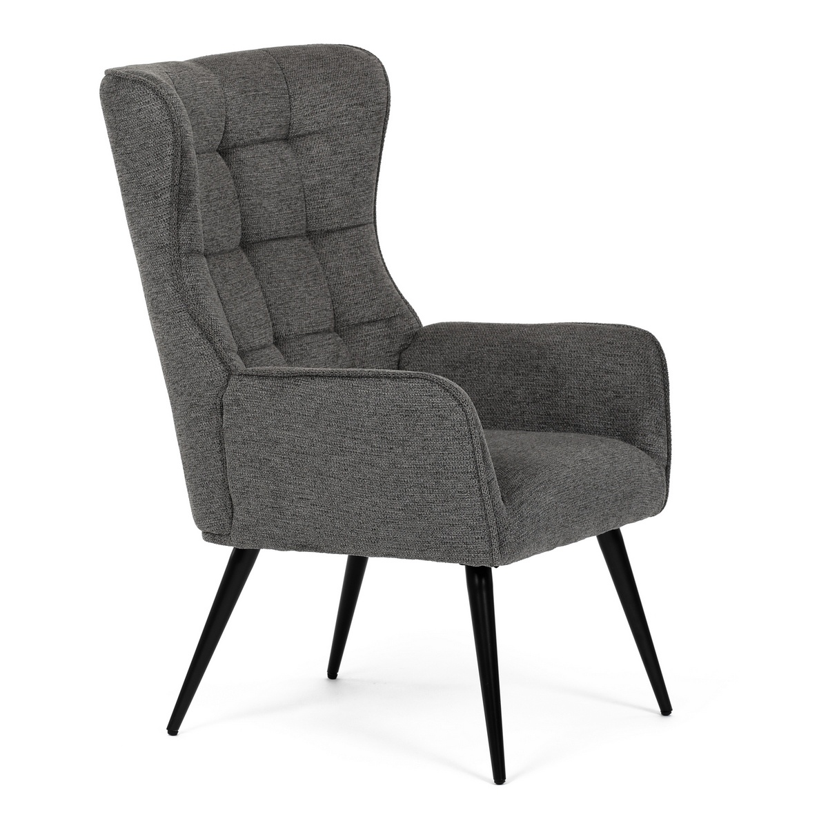Relaxačné kreslo 315 GREY2, tmavosivá