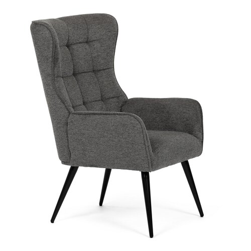 Fotel relaksacyjny 315 GREY2, ciemnoszary