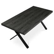 Masă de sufragerie R5316 GREY, stejar gri