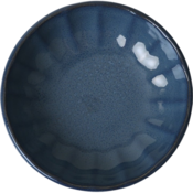 Set de 6 boluri din ceramică Laguna 12 cm,albastru închis