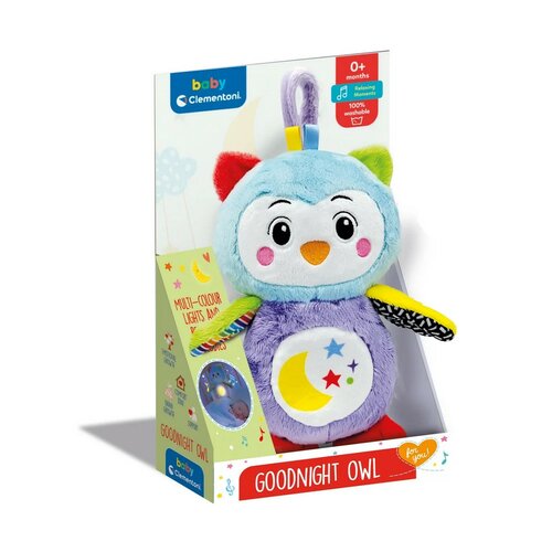 Clementoni Clemmy baby - Інтерактивна плюшева соваз нічним світлом і звуками