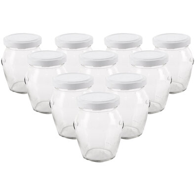 Orion Set of preserving jars with lids Amf ora0.145 l, 10 pcs