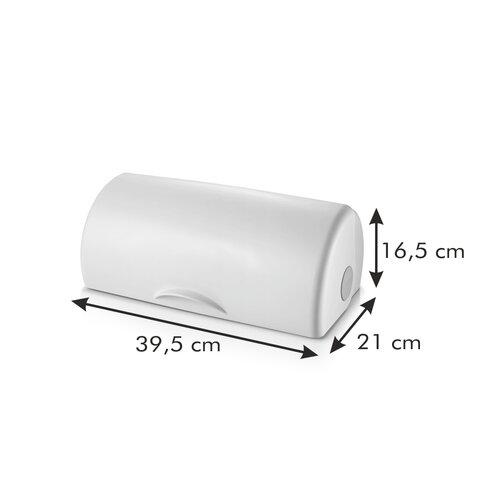 Tescoma Brotkasten FlexiSPACE, 40 x 23 cmweiß  ,