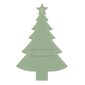 Altom Kovček za jedilni pribor Xmas Tree green ,22 x 15 cm, komplet 4 kosov