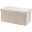 Hocker mit Ablage Visby, 76 x 38 x 38 cm, mit Samtbezug