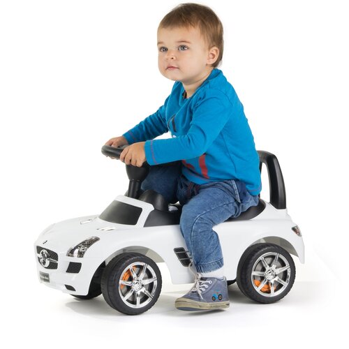 Buddy Toys BPC 5110 Mercedes Benz SLS lábbal hajtható jármű, fehér