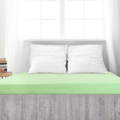 4Home froté prestieradlo Ideál zelená, 90 x 200 cm
