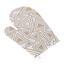 Bellatex Topfhandschuh ADELA Dreiecke beige , 18 x 28 cm