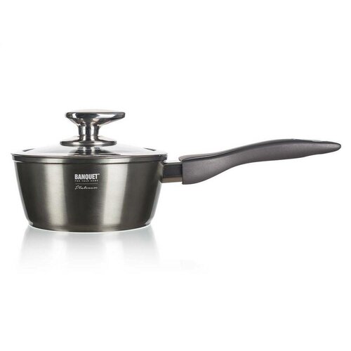 Banquet 11-delni set posode METALLIC PLATINUM