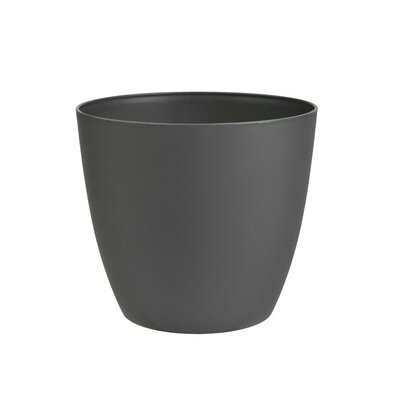 Gardenico Cvetlični lonec Ella matt antracit,premer 25 cm