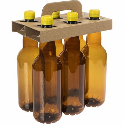 6-delni set plastičnih steklenic z držalom, 1 l