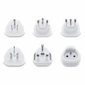 Solight PA20 Uniwersalny adapter podróżny, uziemiony
