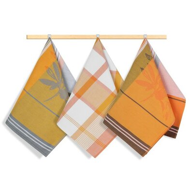 Bellatex Geschirrtuch Olive, 50 x 70 cm, 3er-Set