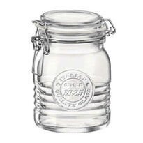 Bormioli Rocco Zavařovací sklenice s clip uzávěrem OFFICINA, 0,5 l