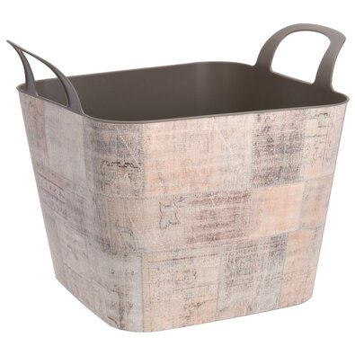 Kôš na čistú bielizeň Patchwork, 36 l