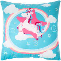 Pernuță Unicorn curcubeu, 40 x 40 cm Pernuță Unicorn curcubeu, 40 x 40 cm