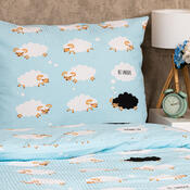 Lenjerie de pat 4Home Black sheep, din crep 140 x 200 cm, 70 x 90 cm